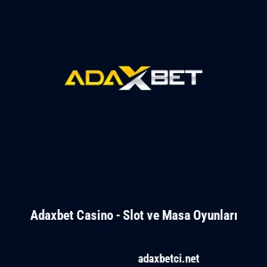 Adaxbet Casino - Slot ve Masa Oyunları