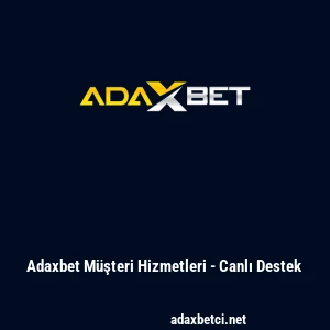 Adaxbet Müşteri Hizmetleri - Canlı Destek